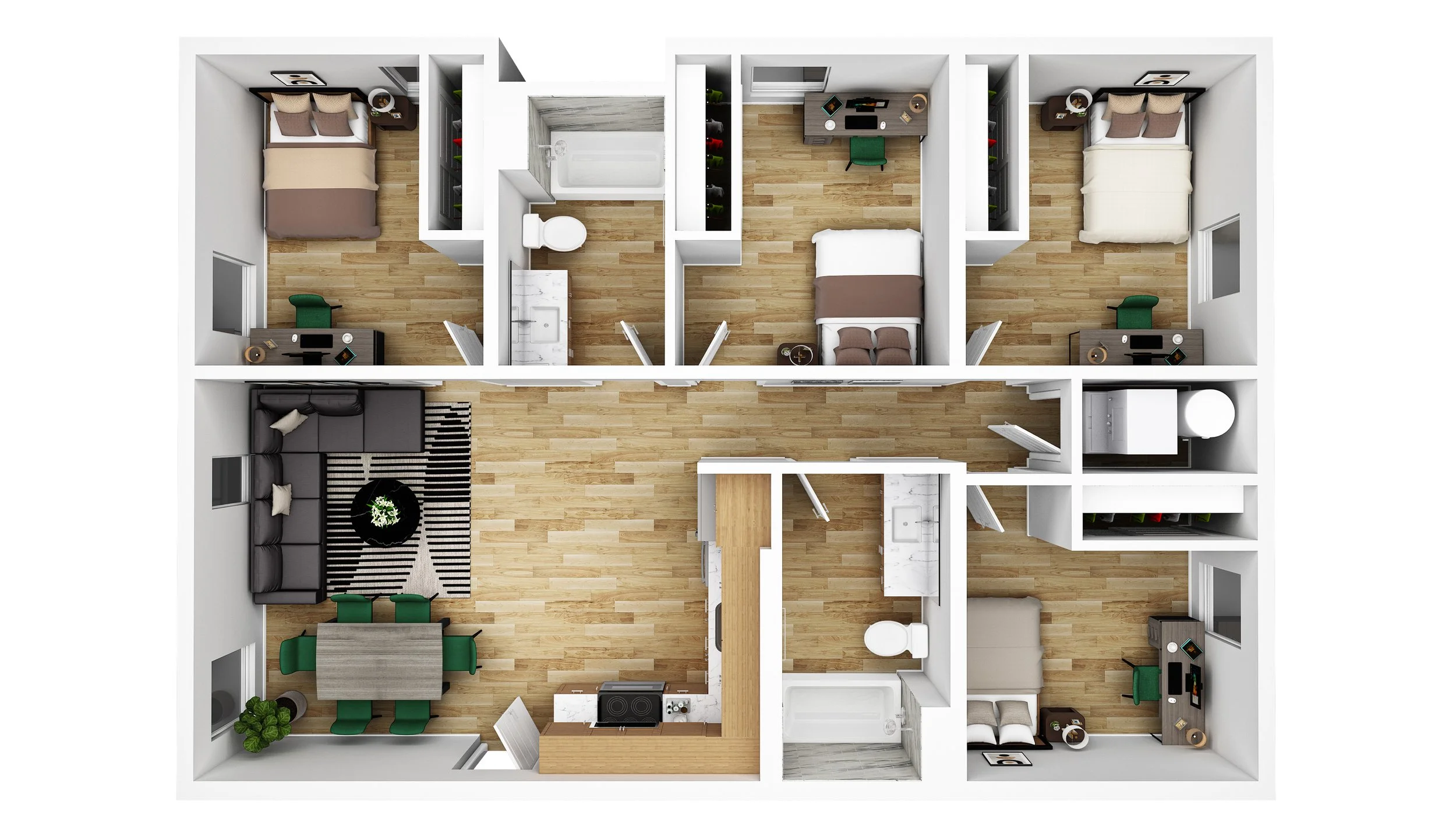 C&H★エリーフィル お取り置き room The 803 Apartments